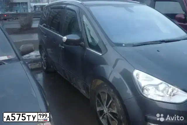 Фото автомобиля FORD GALAXY, 2008 — госномер О529АА47. Цвет: ТЕМНО-СЕРЫЙ