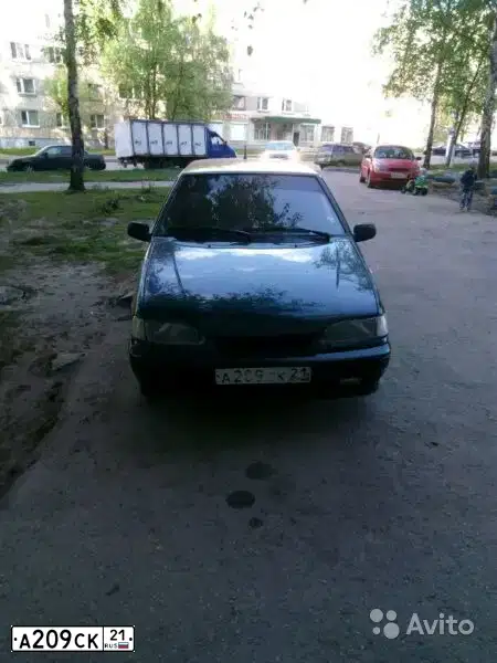 Фото автомобиля LADA 2114 SAMARA, 2005 — госномер А209СК21. Цвет: ГРАФИТИВЫЙ МЕТАЛЛИК