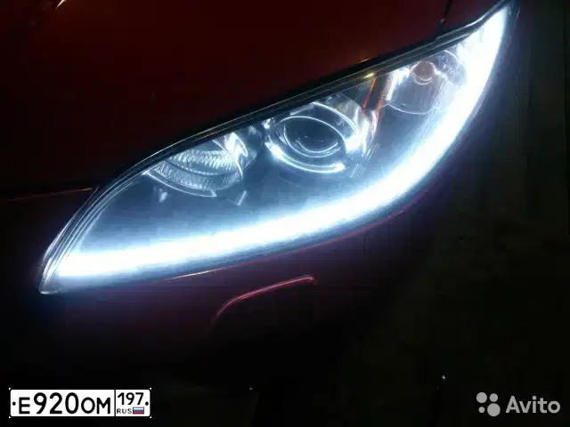 Фото автомобиля MAZDA 3, 2006 — госномер О120ТВ48. Цвет: Красный