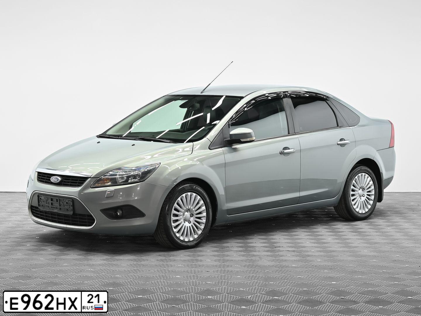 Фото автомобиля FORD FOCUS, 2009 — госномер А482ВК105. Цвет: Серый