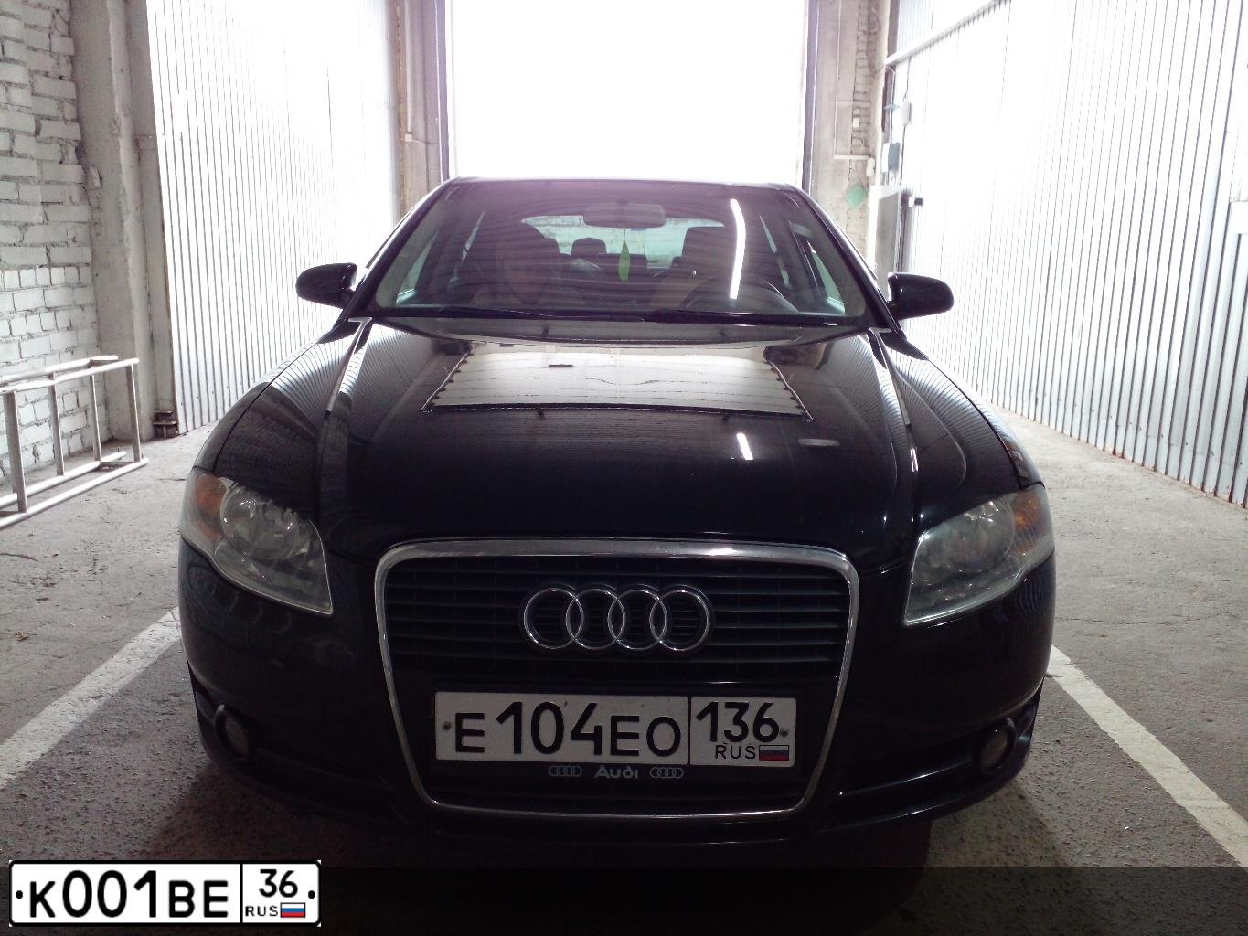 Фото автомобиля AUDI A4, 2007 — госномер Н152МВ198. Цвет: ЧЕРНЫЙ
