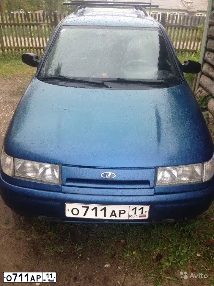 Фото автомобиля LADA 2111, 2005 — госномер Р633МО11. Цвет: СИНЕ - ЗЕЛЕНЫЙ