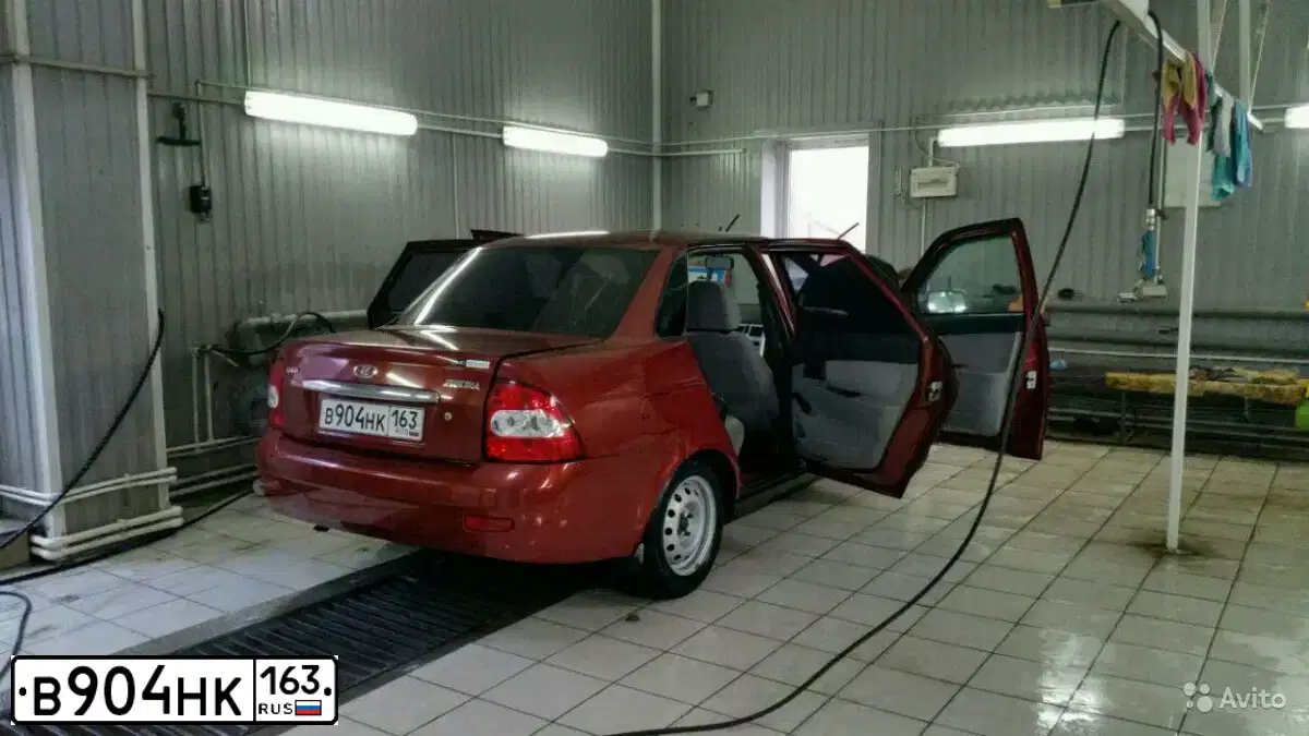 Фото автомобиля LADA 2170 PRIORA, 2007 — госномер Н353СМ73. Цвет: ЗОЛОТИСТО-КРАСНЫЙ