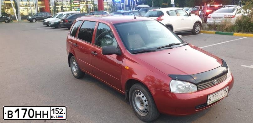 Фото автомобиля FORD FOCUS C-MAX, 2007 — госномер В170НН152. Цвет: ЧЕРНЫЙ