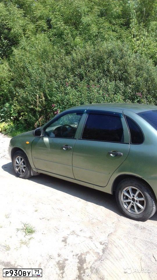 Фото автомобиля LADA 1118 KALINA, 2008 — госномер Р204ОВ48. Цвет: СВЕТЛО-ЗЕЛЕНЫЙ