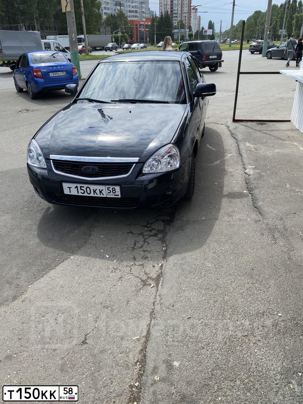 Фото автомобиля LADA 2170 PRIORA, 2007 — госномер Т150КК58. Цвет: ГРАФИТОВЫ МЕТАЛЛИК