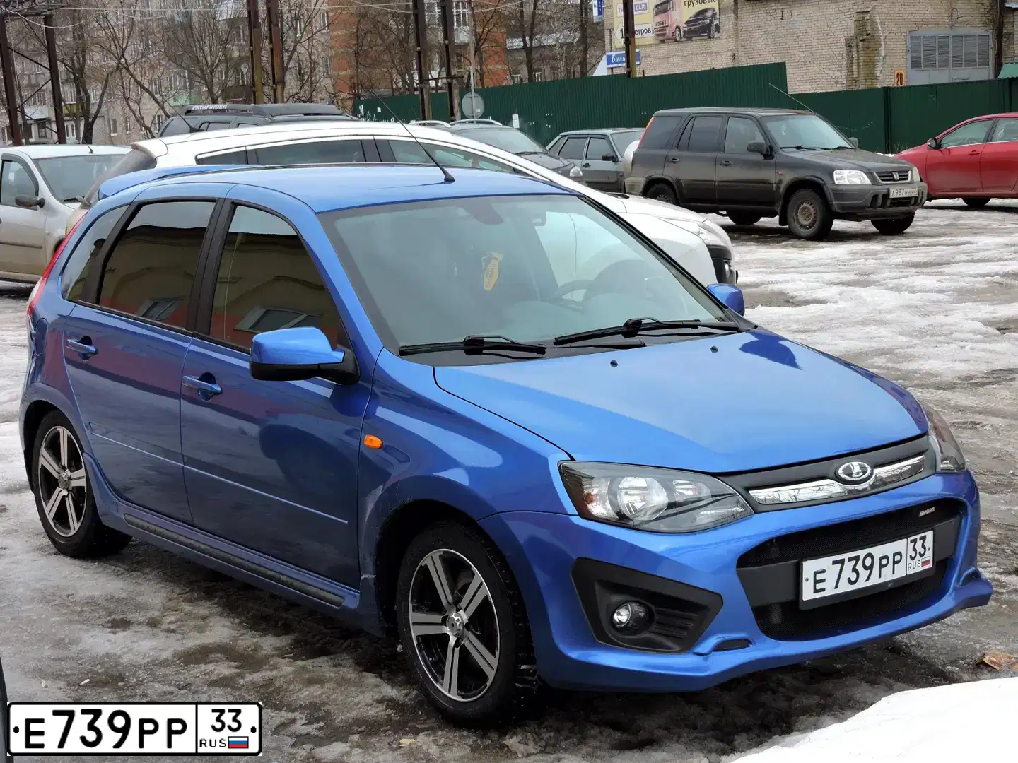 Фото автомобиля ВАЗ/LADA (ЛЕГКОВОЙ), 2015 — госномер В444ВО181. Цвет: ЯРКО-СИНИЙ МЕТАЛЛИК