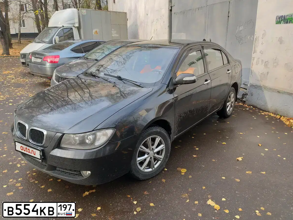 Фото автомобиля LIFAN SOLANO, 2010 — госномер В554КВ197. Цвет: ЧЕРНЫЙ