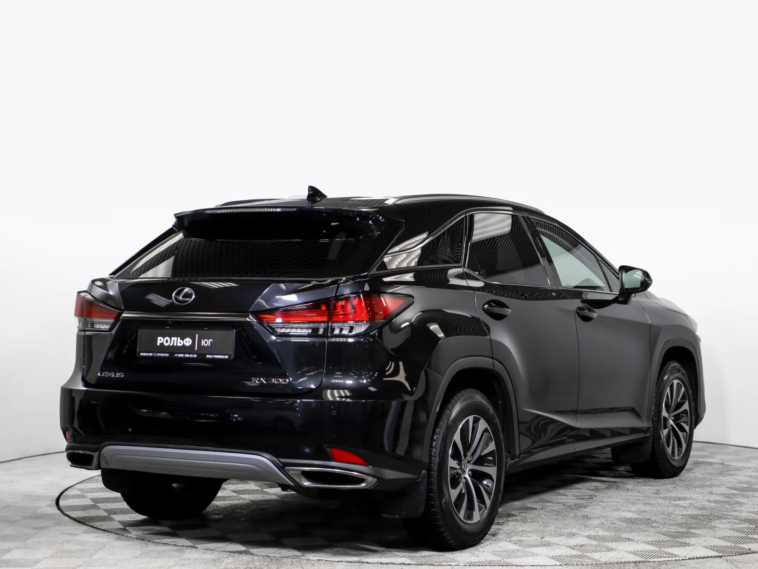 Фото автомобиля LEXUS RX, 2019 — госномер А058УМ252. Цвет: ЧЕРНЫЙ