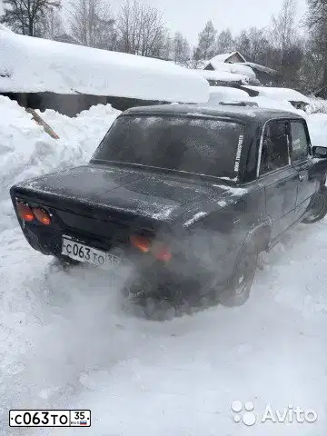 Фото автомобиля VAZ ВАЗ21063, 1992 — госномер С063ТО35. Цвет: СИНИЙ