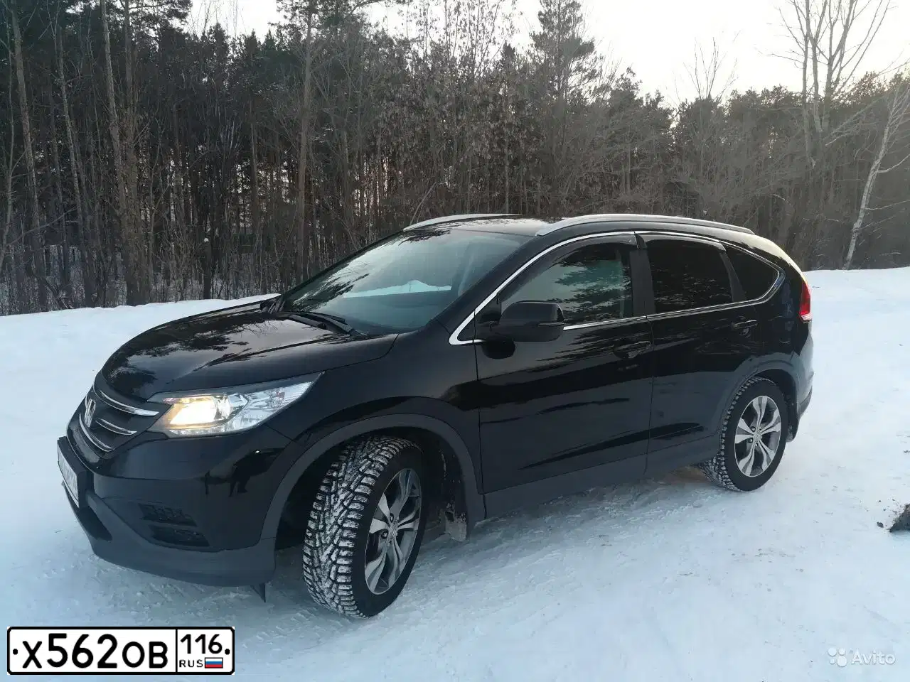 Фото автомобиля HONDA CR-V, 2013 — госномер О089РЕ43. Цвет: ЧЕРНЫЙ