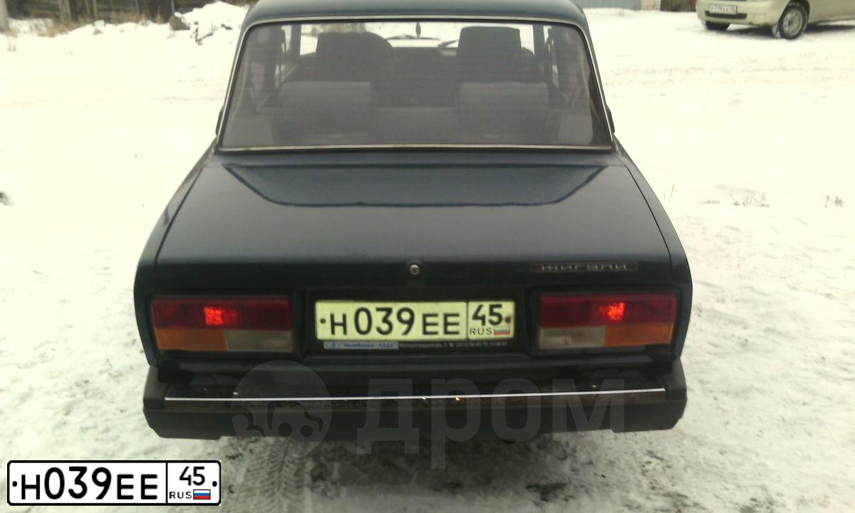 Фото автомобиля LADA 2107 LADA, 2004 — госномер Н039ЕЕ45. Цвет: сине-зеленый