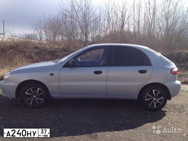 Фото автомобиля ZAZ CHANCE, 2011 — госномер А240НУ37. Цвет: СЕРЕБРИСТЫЙ