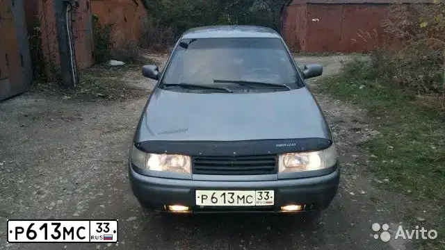 Фото автомобиля LADA 2110, 2004 — госномер Р632НТ98. Цвет: СЕРО-ЗЕЛЕНЫЙ