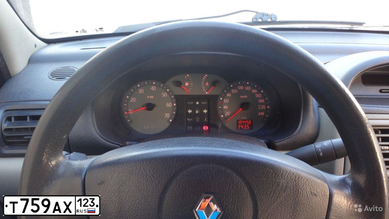 Фото автомобиля RENAULT SYMBOL, 2005 — госномер Х697ЕС180. Цвет: Светло-Серо-Голубой