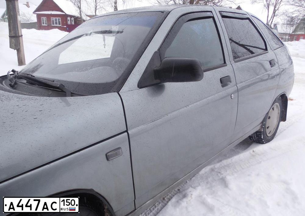 Фото автомобиля LADA 2112, 2007 — госномер А447АС150. Цвет: СРЕДНИЙ СЕРО-ЗЕЛЕНЫЙ МЕТ.
