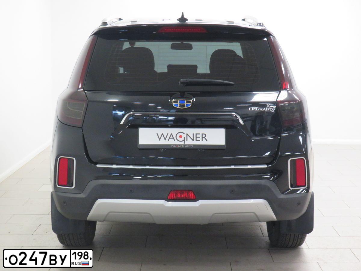 Фото автомобиля GEELY EMGRAND X7, 2019 — госномер С115ВН198. Цвет: ЧЕРНЫЙ