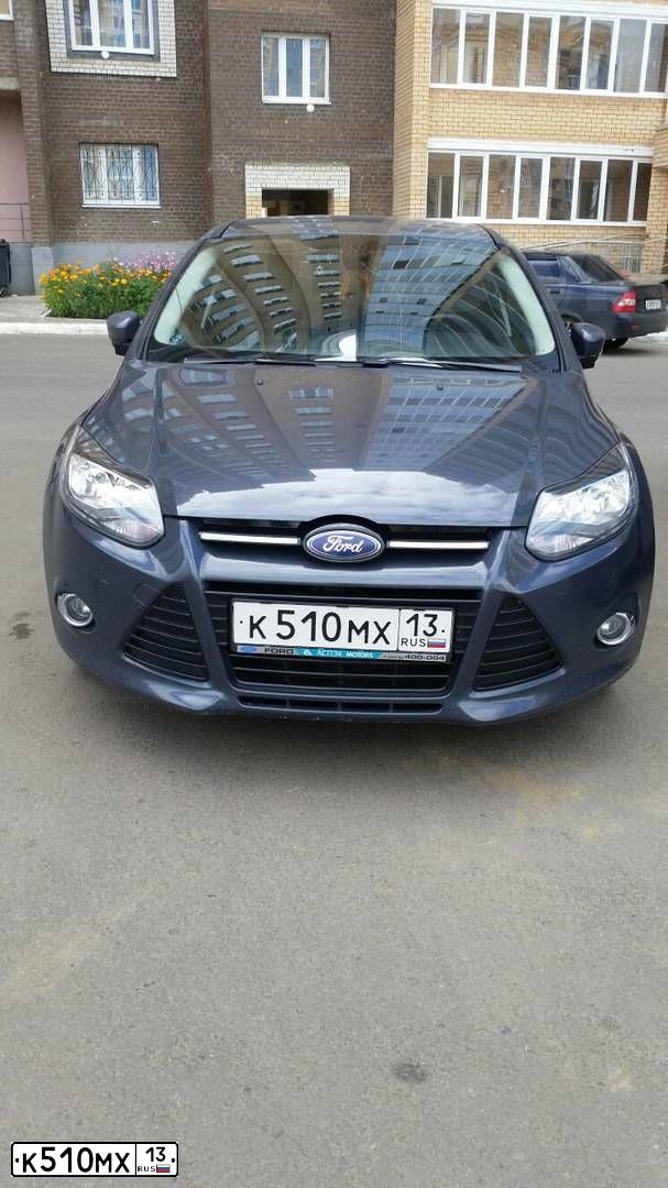 Фото автомобиля FORD FOCUS, 2011 — госномер Е670ТР95. Цвет: ТЕМНО-СЕРЫЙ