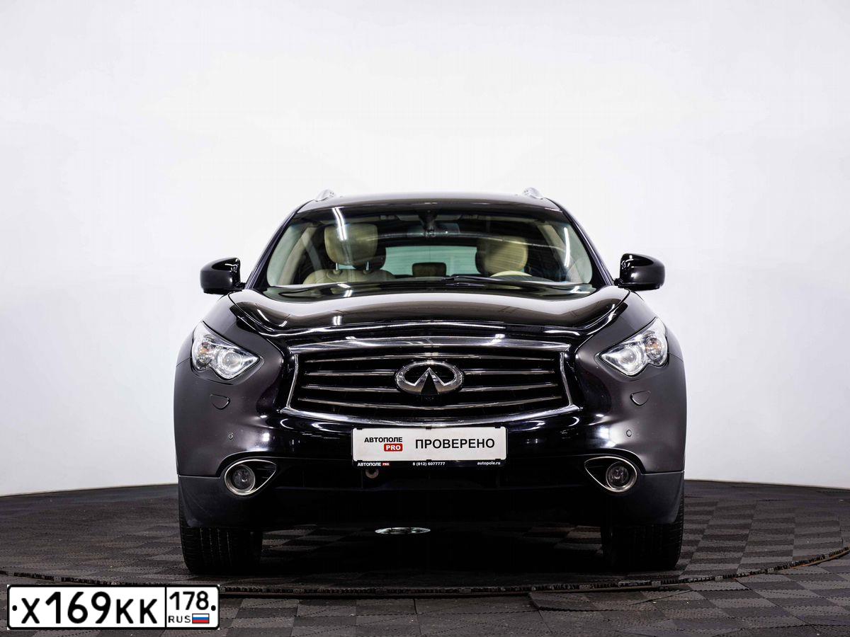 Фото автомобиля INFINITI QX70 /FX/, 2015 — госномер Х169КК178. Цвет: ЧЕРНЫЙ