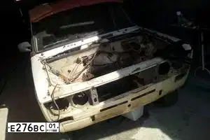 Фото автомобиля LADA 2106, 1993 — госномер Е276ВС01. Цвет: БЕЛЫЙ