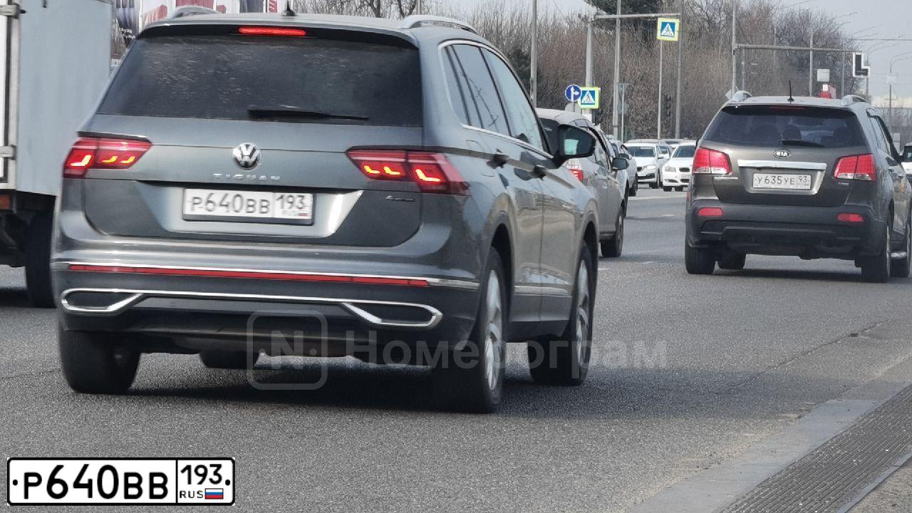 Фото автомобиля VOLKSWAGEN TIGUAN, 2021 — госномер Р722КО180