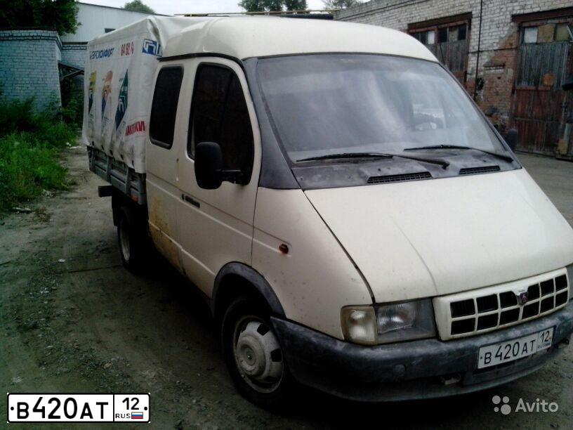 Фото автомобиля ГАЗ 33023, 2001 — госномер М063МС21. Цвет: САФАРИ