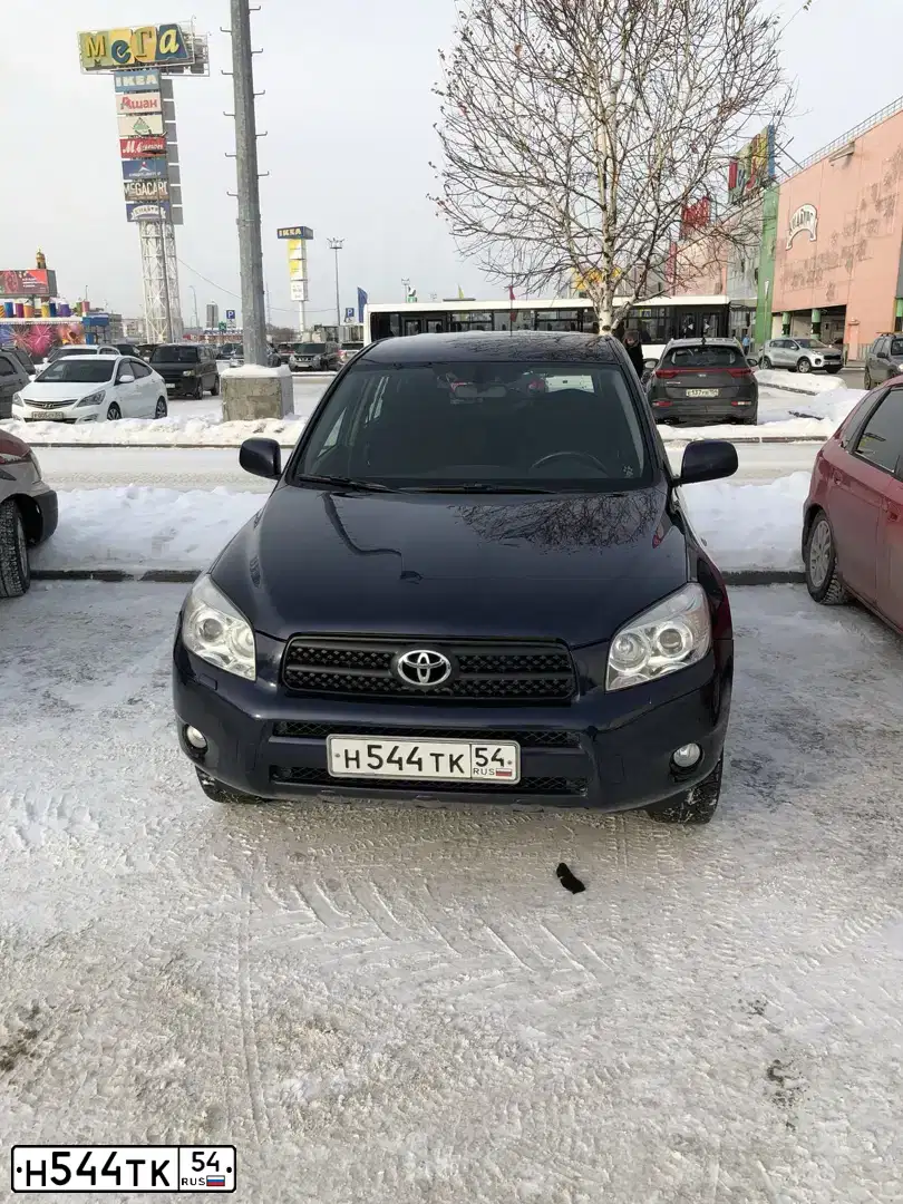 Фото автомобиля TOYOTA RAV4, 2008 — госномер Н544ТК54. Цвет: ТЕМНО-СИНИЙ