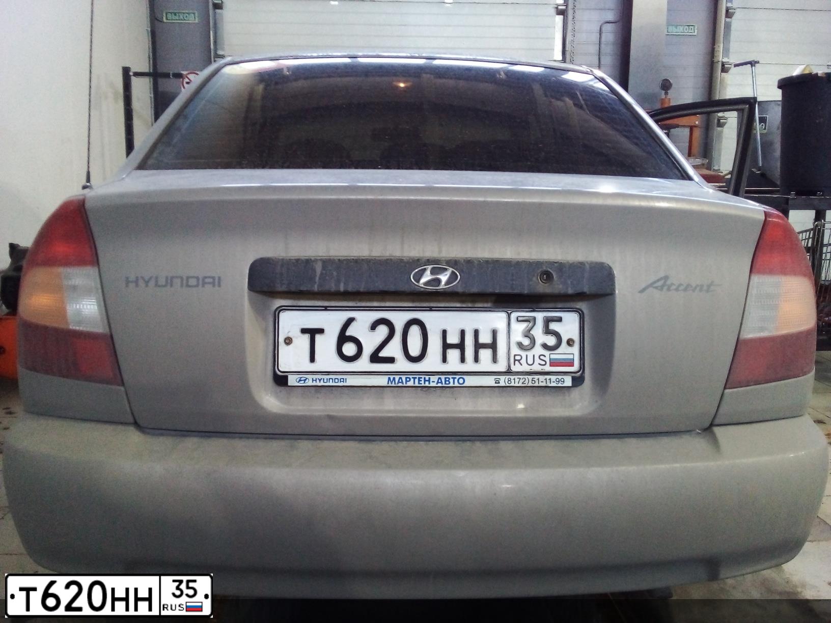Фото автомобиля TAGAZ ACCENT, 2007 — госномер Т405НТ797. Цвет: СВЕТЛО-БЕЖЕВЫЙ