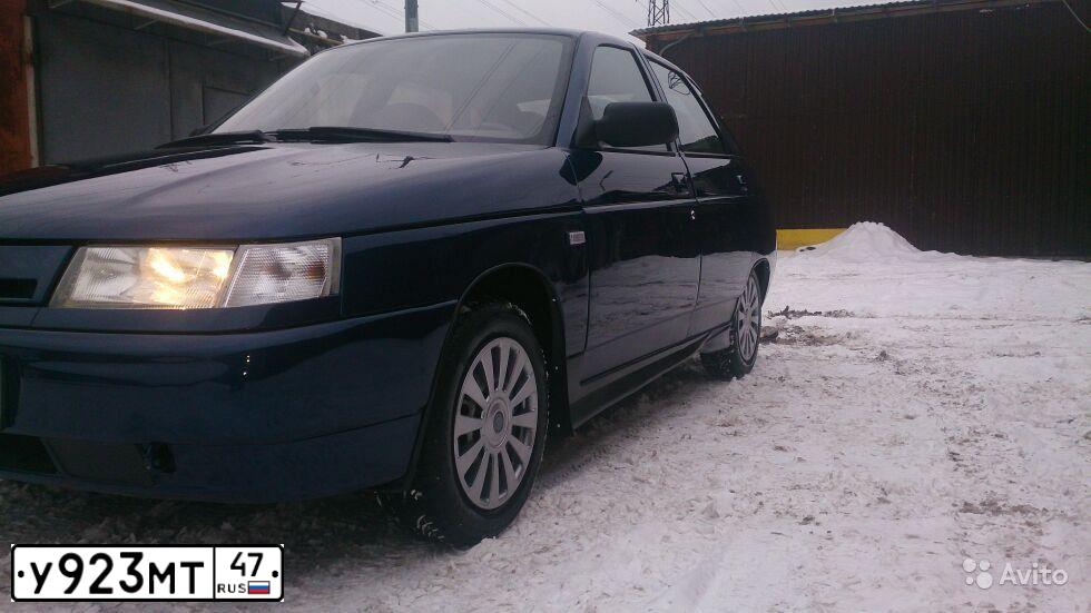 Фото автомобиля LADA 2112 LADA, 2004 — госномер У923МТ47. Цвет: сине-зеленый