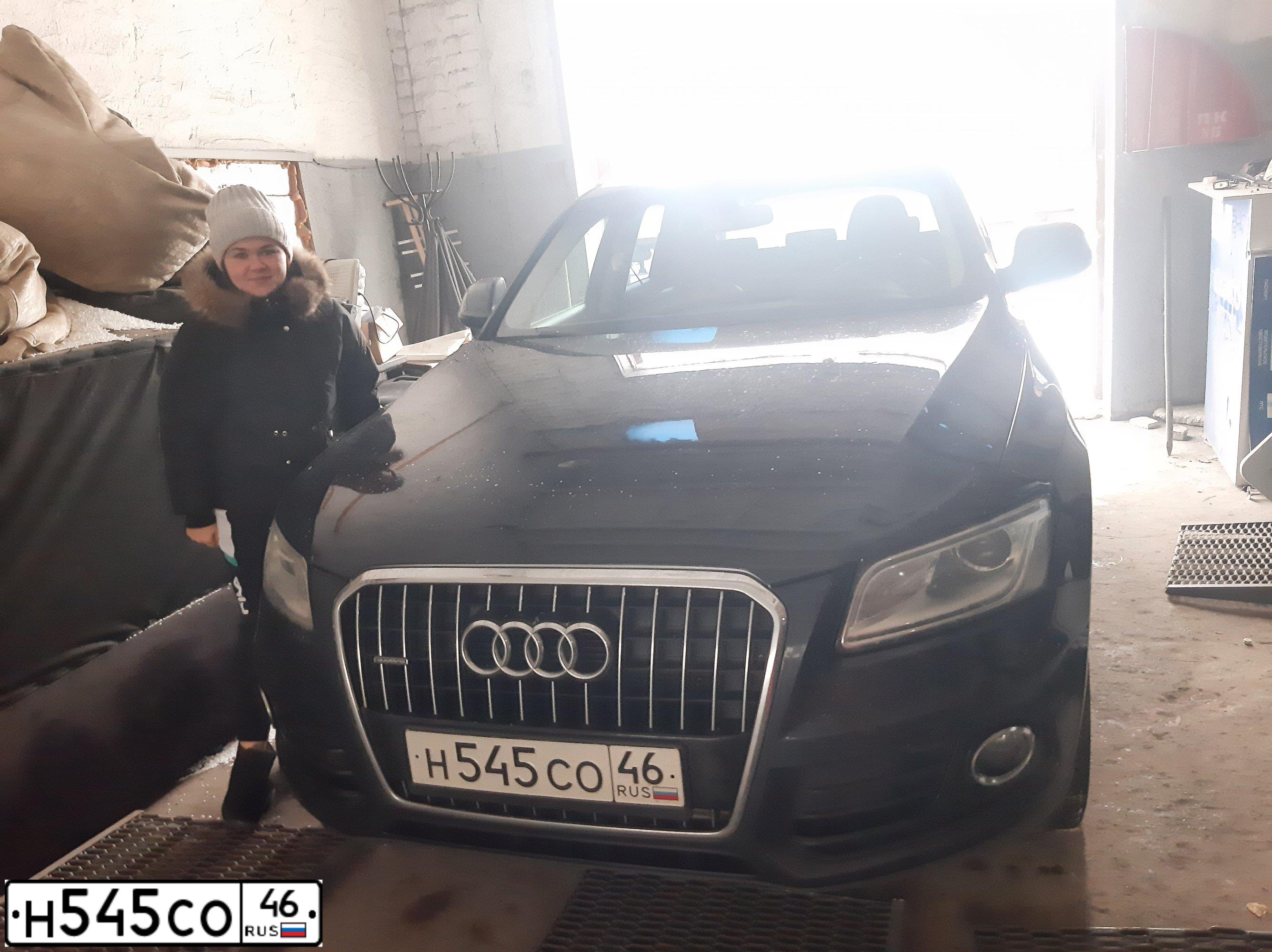 Фото автомобиля AUDI Q5, 2013 — госномер Р591ОА46
