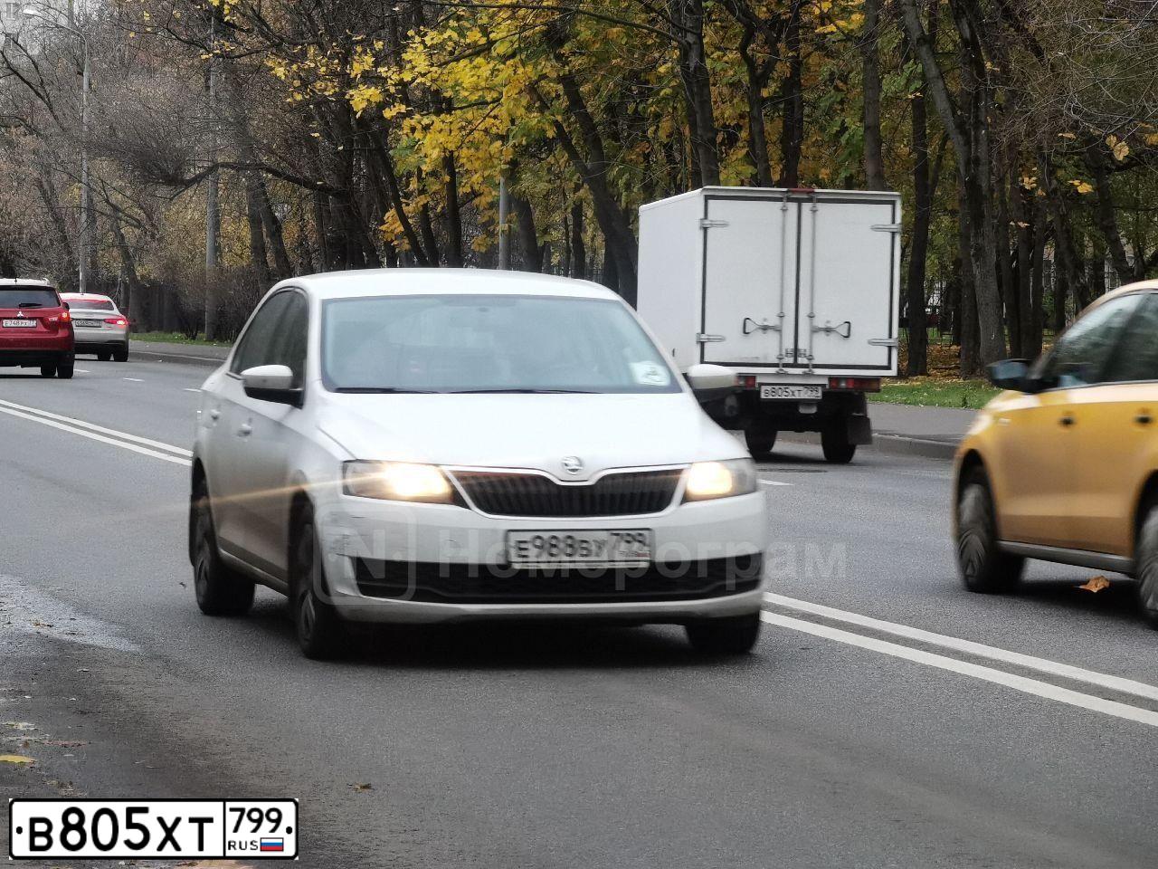Фото автомобиля ВИС VAZ112, 2021 — госномер У950СС797. Цвет: Белый