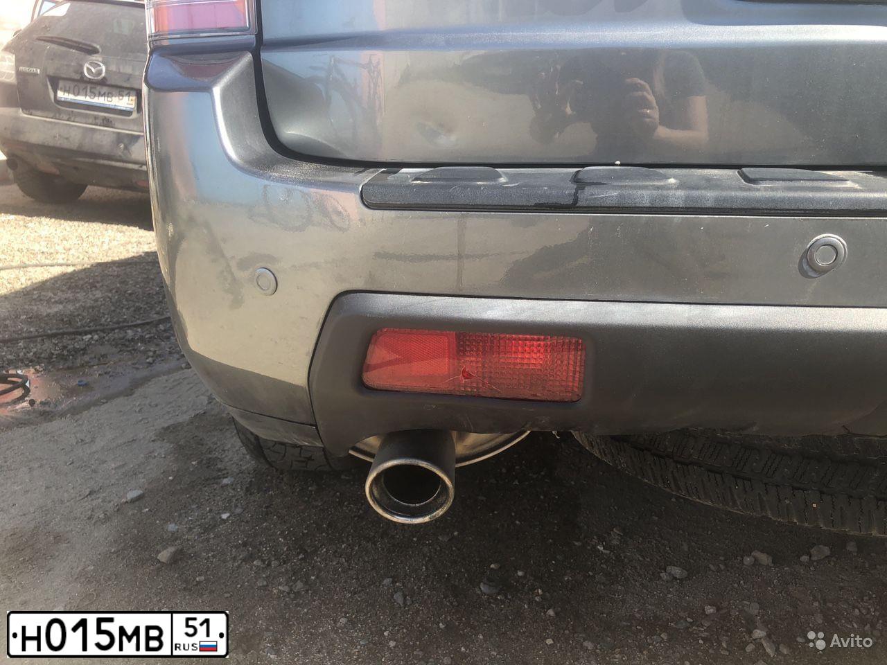 Фото автомобиля MAZDA CX-7, 2007 — госномер Н015МВ51. Цвет: ЧЕРНЫЙ