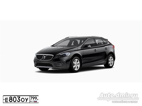 Фото автомобиля VOLVO V40, 2019 — госномер Е803ОУ799. Цвет: ЧЕРНЫЙ
