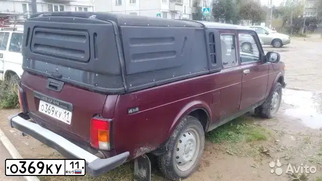 Фото автомобиля LADA 2329 NIVA, 2011 — госномер Т411ЕМ790. Цвет: ТЕМНО-ВИШНЕВЫЙ