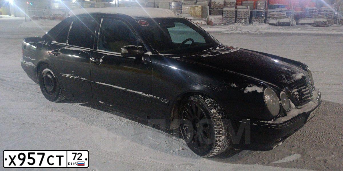 Фото автомобиля MERCEDES E-KLASSE, 2001 — госномер Х957СТ72. Цвет: ЧЕРНЫЙ