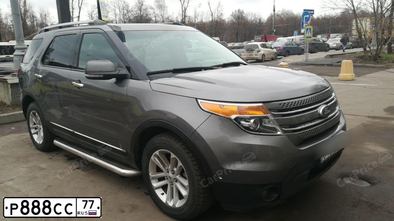 Фото автомобиля FORD EXPLORER, 2012 — госномер У298ТА48