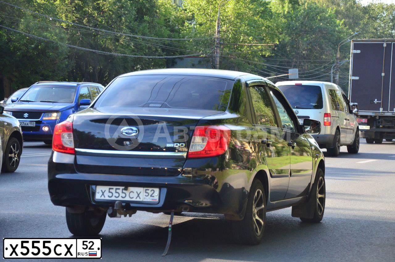Фото автомобиля LADA 2115 SAMARA, 2007 — госномер Х555СХ52. Цвет: ЧЕРНЫЙ