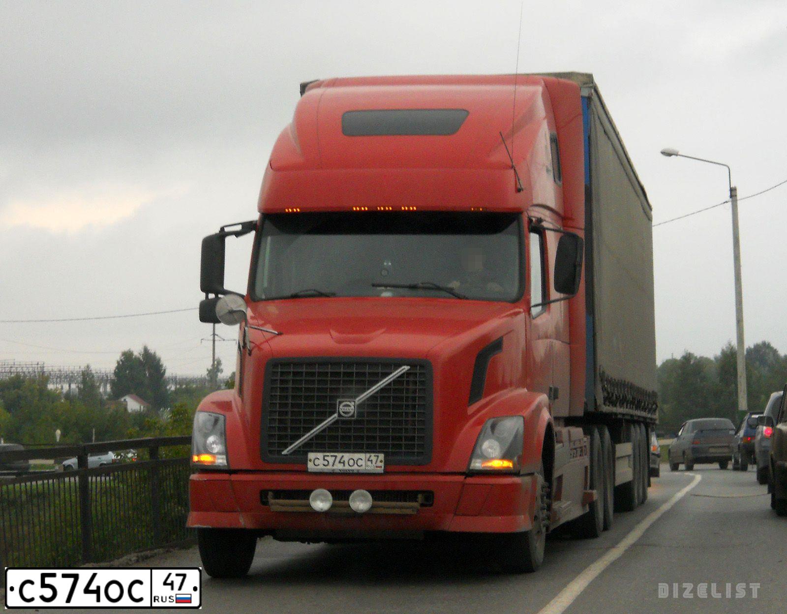 Фото автомобиля VOLVO ВОЛЬВО VNL, 2003 — госномер С574ОС47