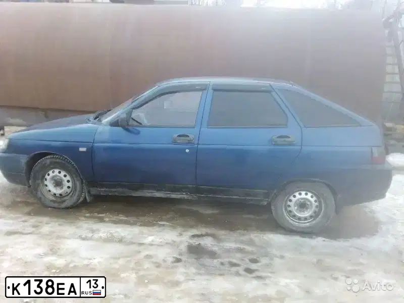 Фото автомобиля LADA 2112, 2004 — госномер К446КХ33. Цвет: СИНЕ-ЗЕЛЕНЫЙ
