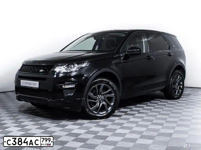 Фото автомобиля LANDROVER DISCOVERY SPORT, 2017 — госномер Е169ОТ797. Цвет: ЧЕРНЫЙ