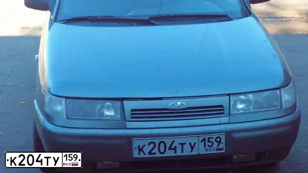 Фото автомобиля LADA 2111, 2007 — госномер К204ТУ159. Цвет: СРЕДН СЕРО-ЗЕЛЕН МЕТ