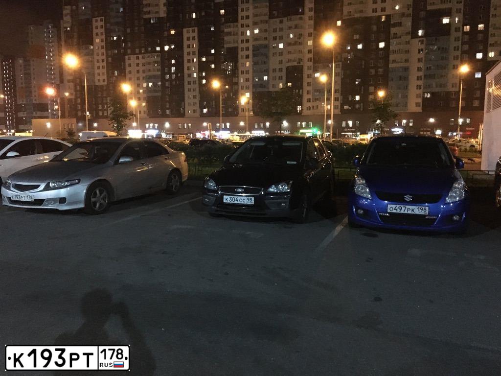 Фото автомобиля HONDA ACCORD, 2006 — госномер К193РТ178. Цвет: СЕРЕБРИСТЫЙ