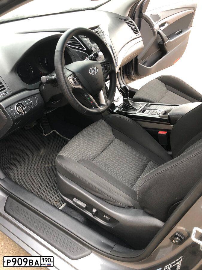 Фото автомобиля HYUNDAI ELANTRA, 2012 — госномер К083МХ750. Цвет: СЕРЫЙ