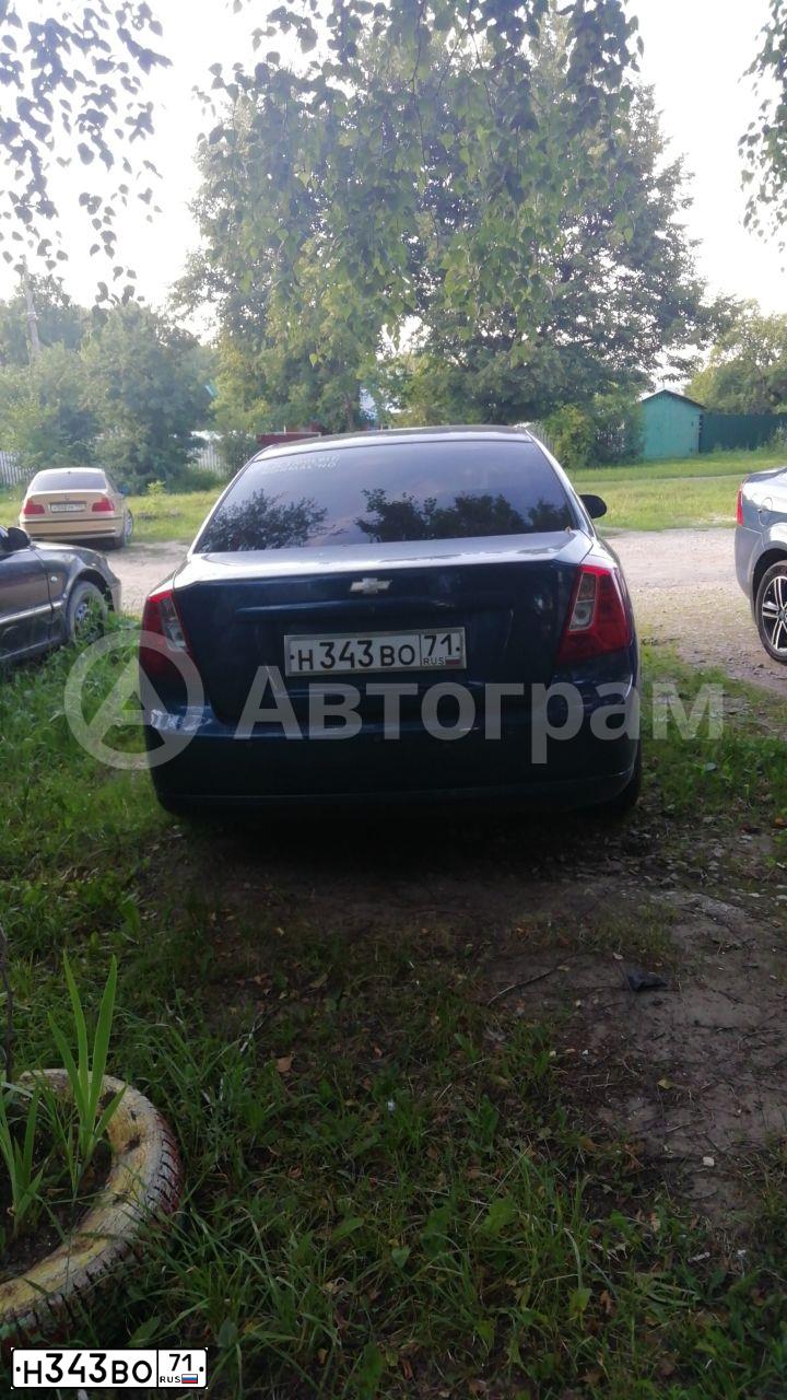 Фото автомобиля CHEVROLET LACETTI, 2008 — госномер Н343ВО71
