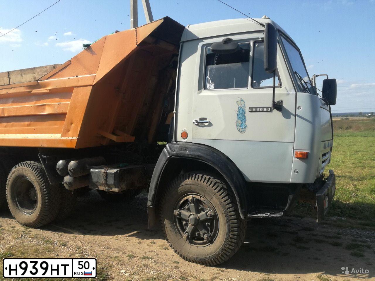 Фото автомобиля KAMAZ 5410 /6X4/, 1992 — госномер В119ВР550. Цвет: СЕРЫЙ