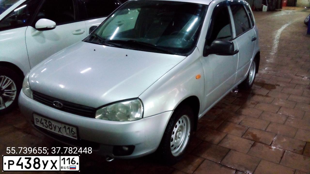 Фото автомобиля LADA 1119 KALINA, 2012 — госномер У444ЕВ181. Цвет: СЕРЕБРИСТЫЙ