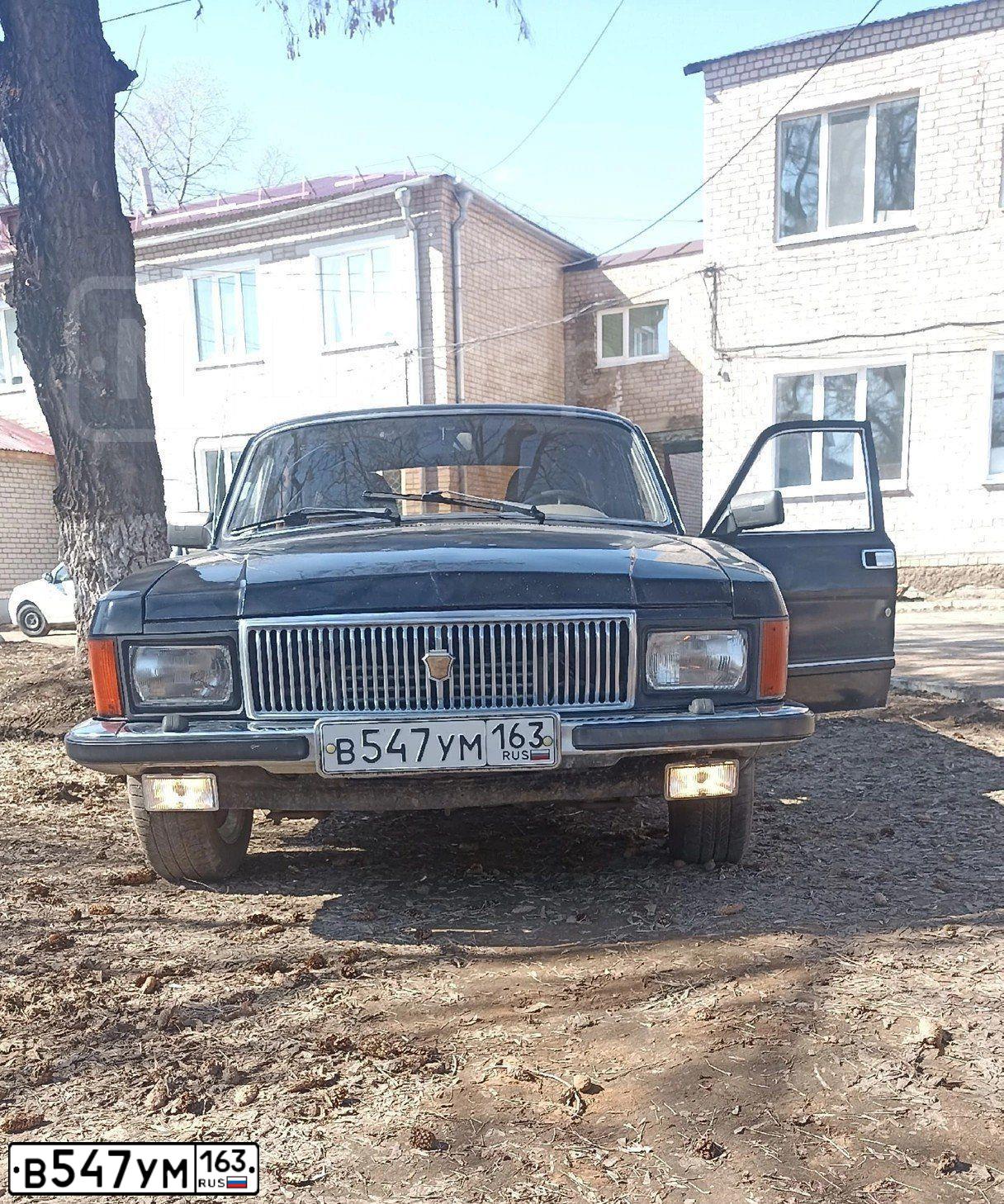 Фото автомобиля GAZ 3102 WOLGA, 2000 — госномер Е108СК763. Цвет: ЧЕРНЫЙ