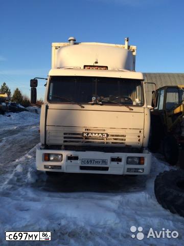 Фото автомобиля KAMAZ 53215 /6X4/, 2002 — госномер С697МУ86. Цвет: СЕРЫЙ