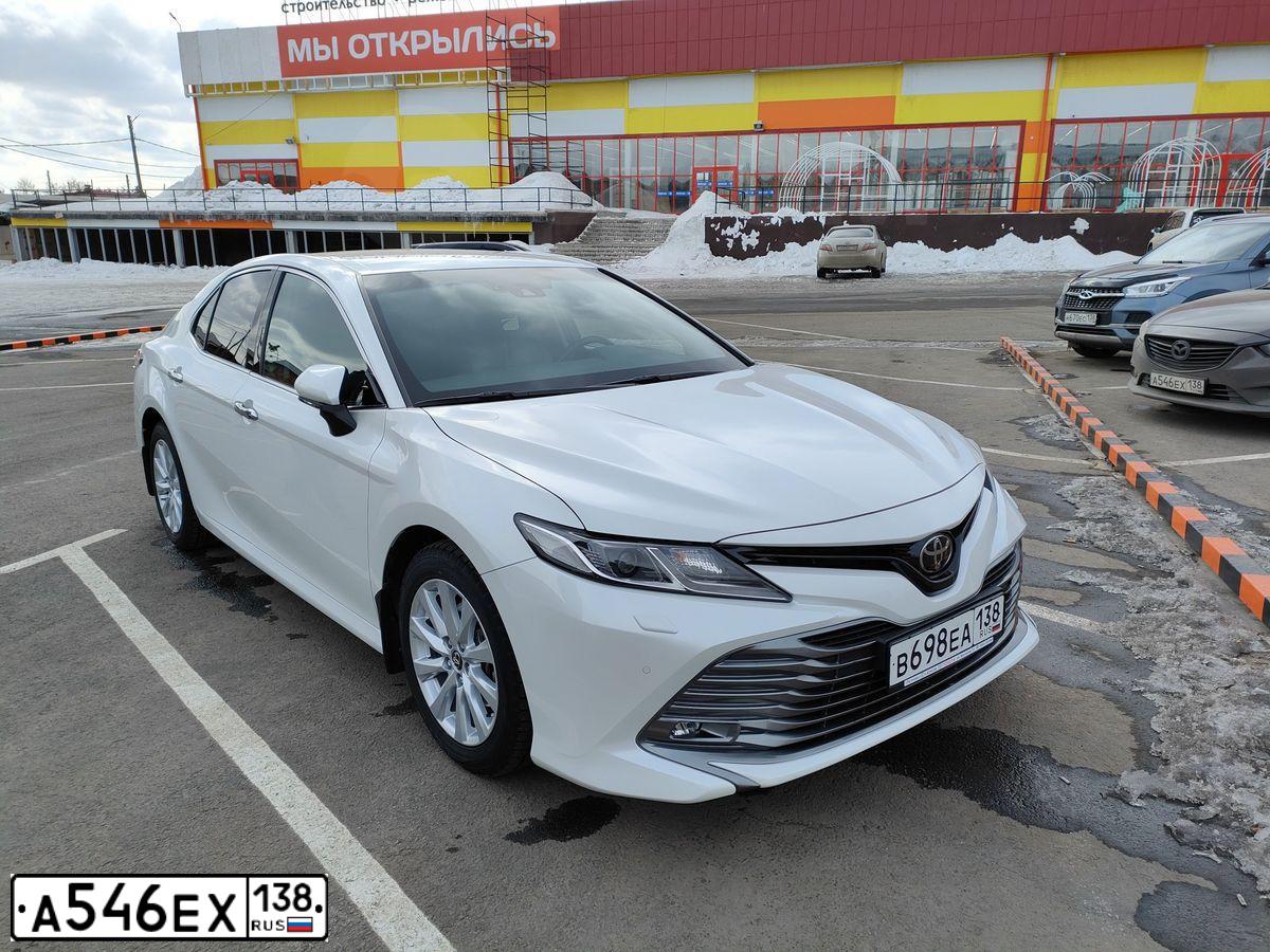 Фото автомобиля MAZDA 6, 2015 — госномер А546ЕХ138. Цвет: Коричневый