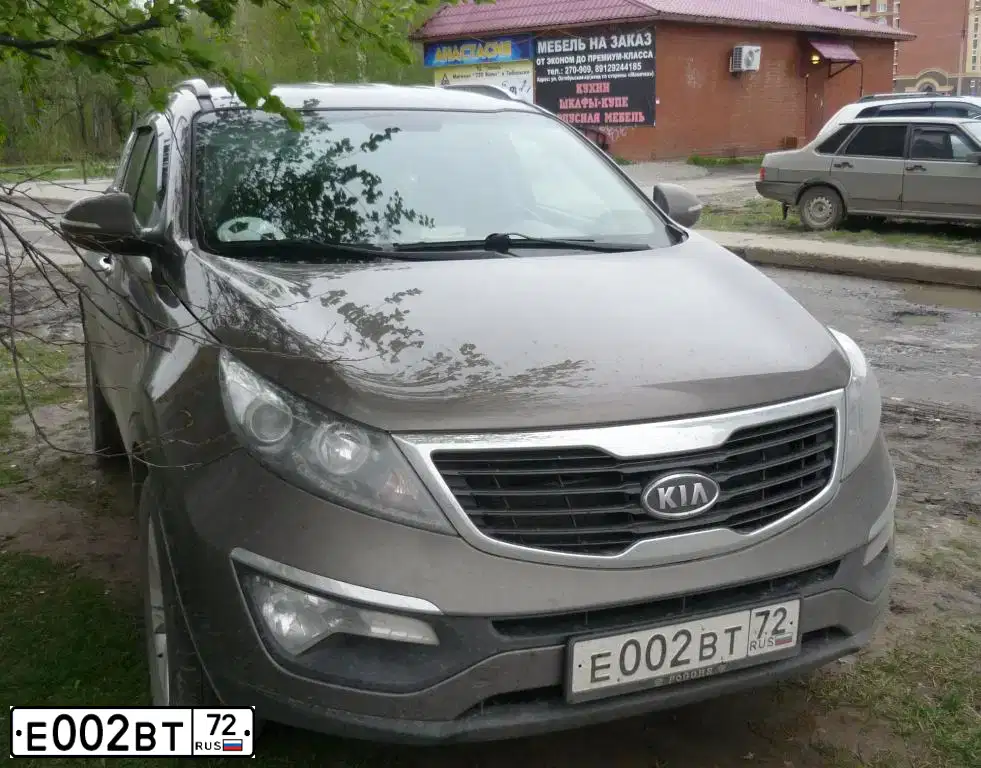 Фото автомобиля KIA CEE'D, 2013 — госномер С163ЕТ72. Цвет: ЧЕРНЫЙ ПЕРЛАМУТР